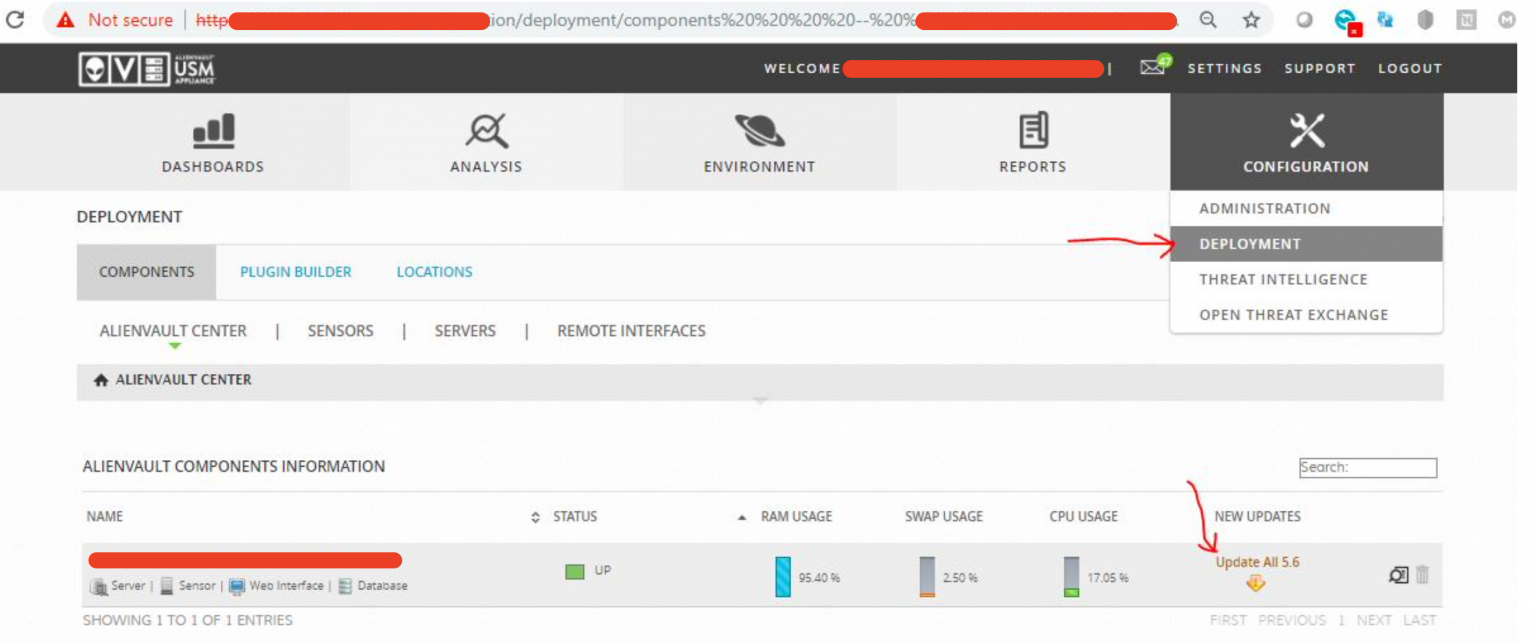 Alien Vault Update – Relative Security